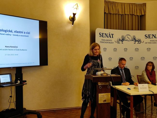 Hana Konečná - konference v Senátu
autor fota: D. Jaklová