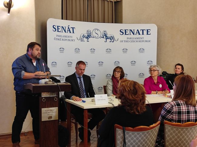 P. Rataj - konference v Senátu
foto autor: D. Jaklová