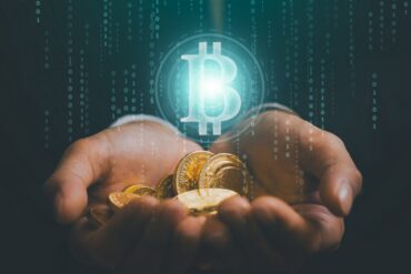 Bitcoiny. Zdroj: Shutterstock