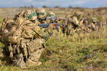 Ukrajinští vojáci