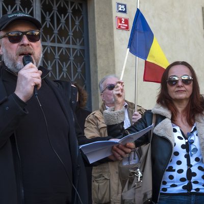 Protest proti antidemokratickému vývoji v Rumunsku