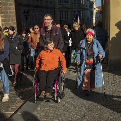 Protest proti antidemokratickému vývoji v Rumunsku