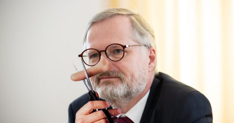 Petr Fiala na koláži Deníku TO