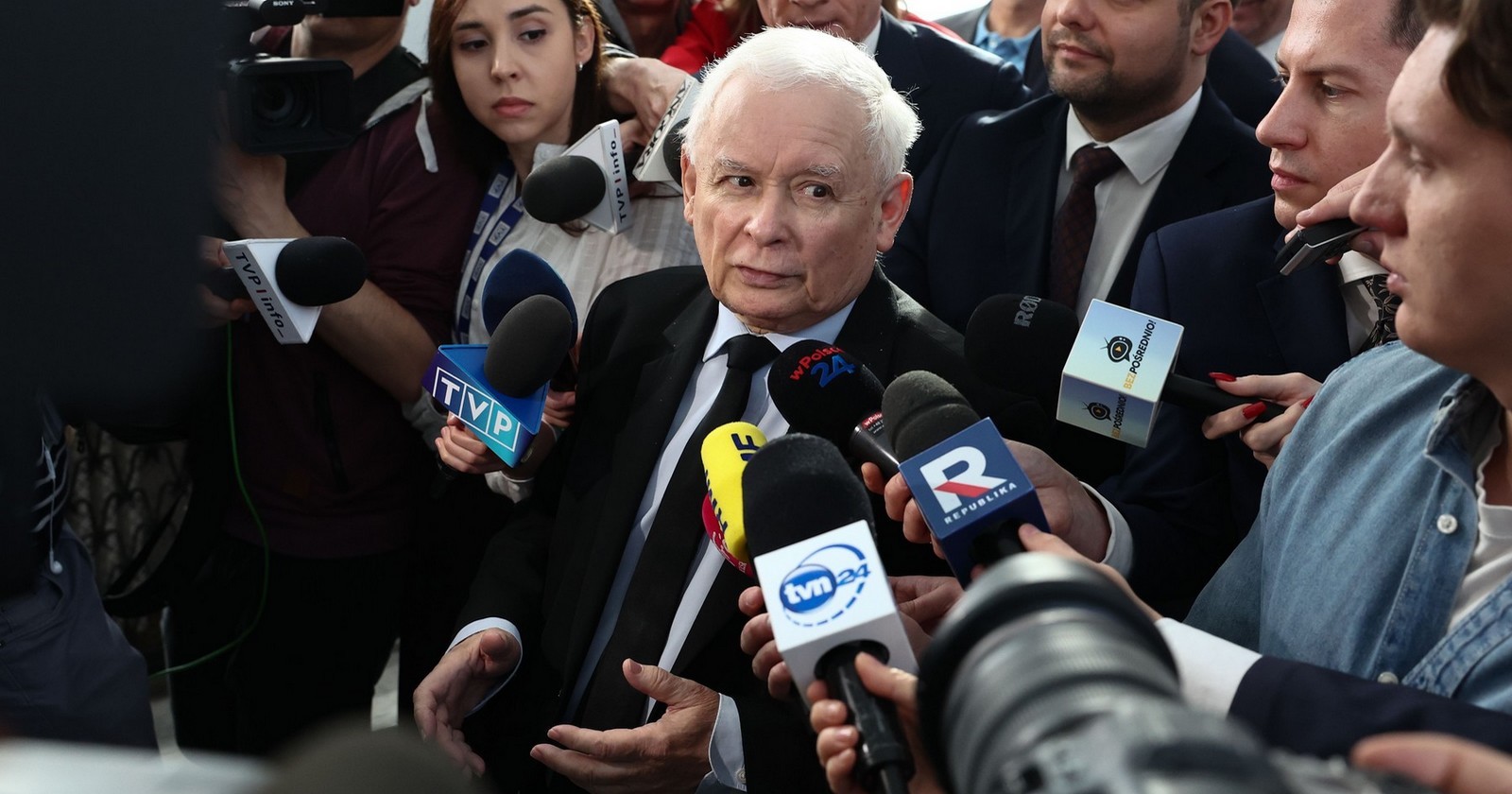 Jarosław Kaczyński, předseda PiS