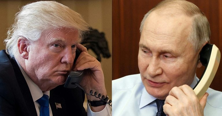 Americký prezident Donald Trump a jeho ruský protějšek Vladimir Putin