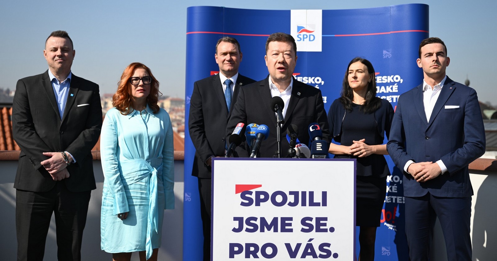 Mimořádná tisková konference hnutí SPD