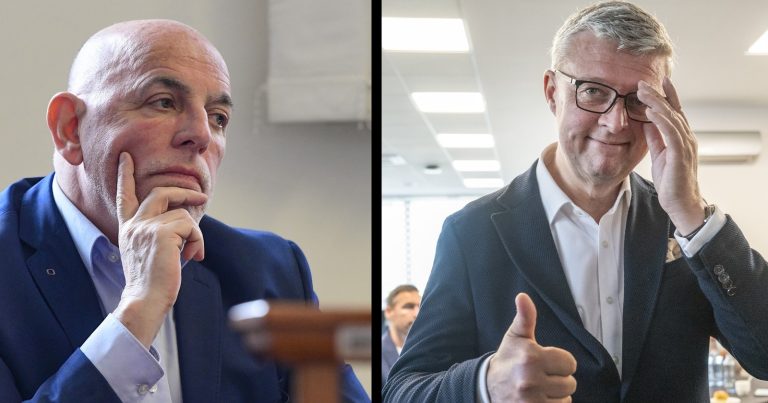 Zdeněk Šarapatka a Karel Havlíček na koláži Deníku TO