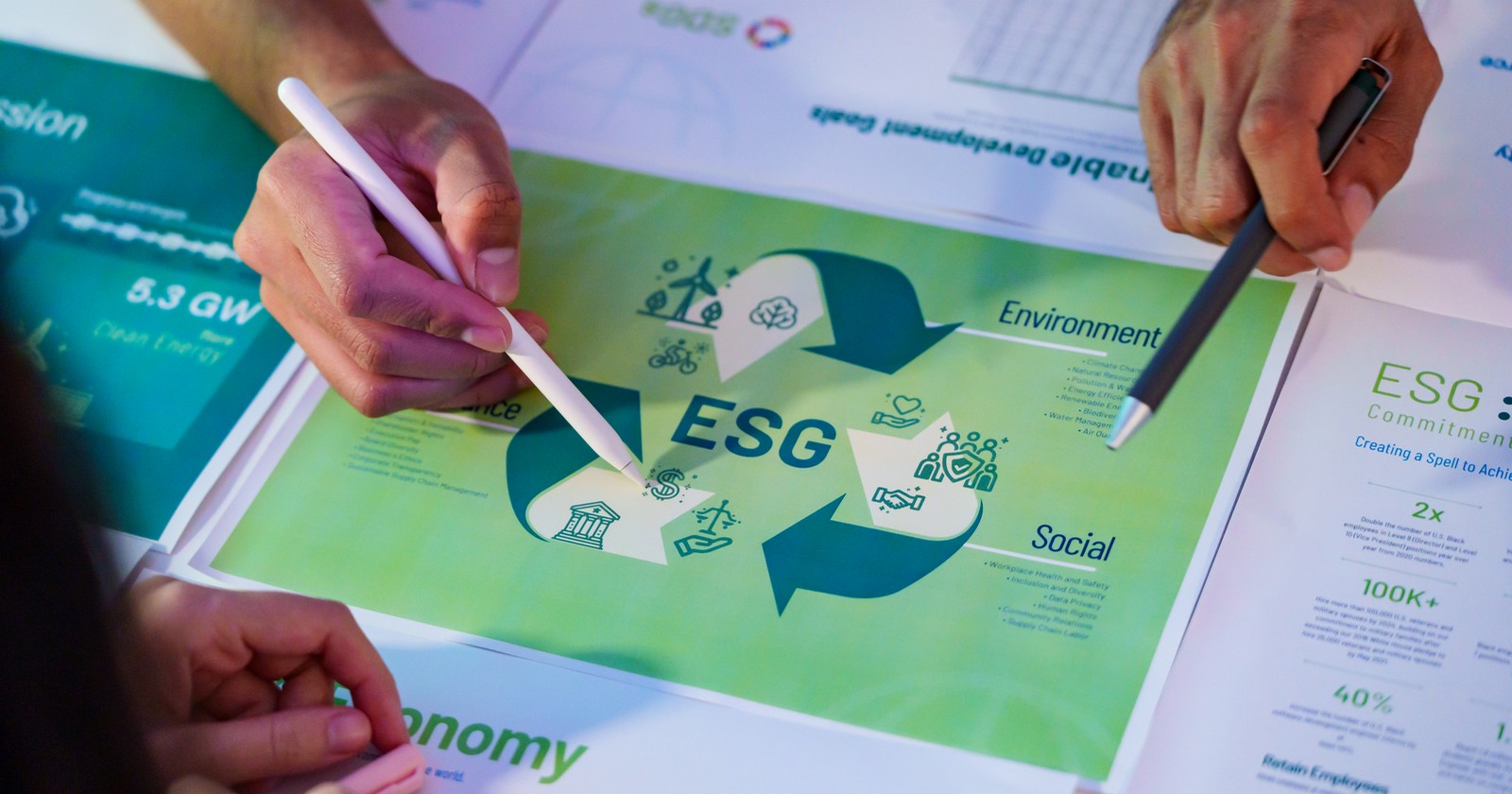 ESG - ilustrační foto