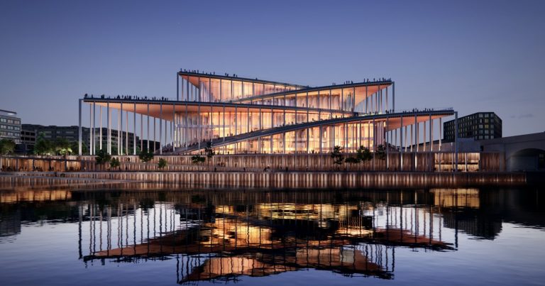 Vizualizace Vltavské filharmonie v Praze