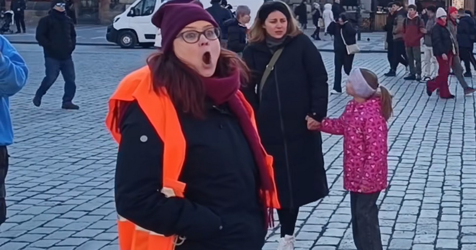 Oldřiška Blujová (v popředí)