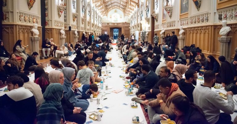 Iftár na hradě Windsor