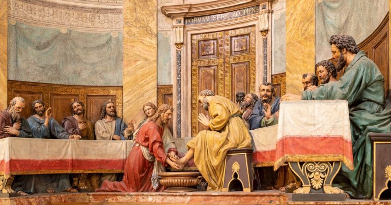 Poslední večeře Páně - ilustrační obrázek