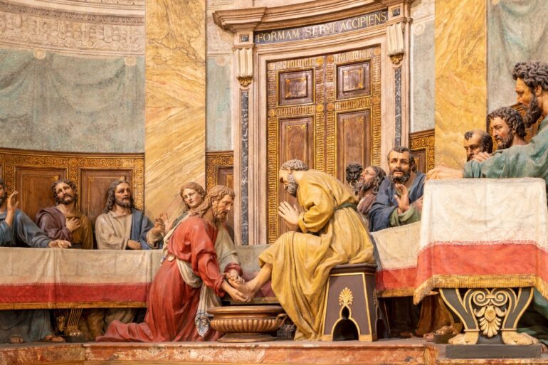 Poslední večeře Páně - ilustrační obrázek