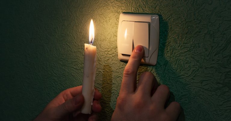 Blackout - ilustrační foto