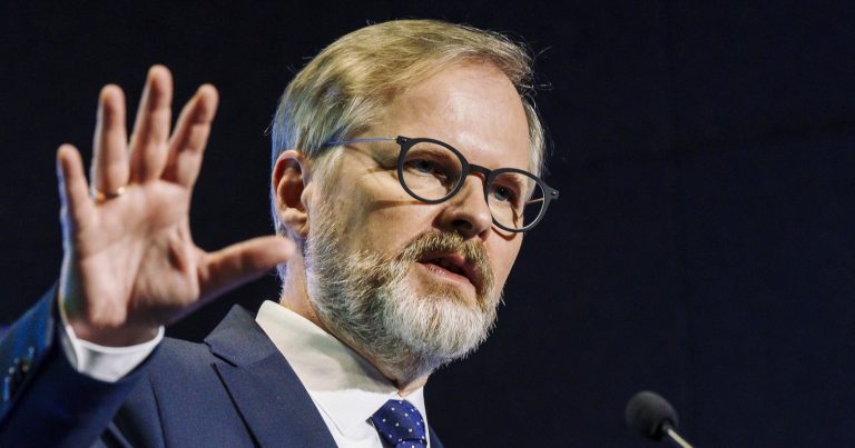 Předseda ODS Petr Fiala