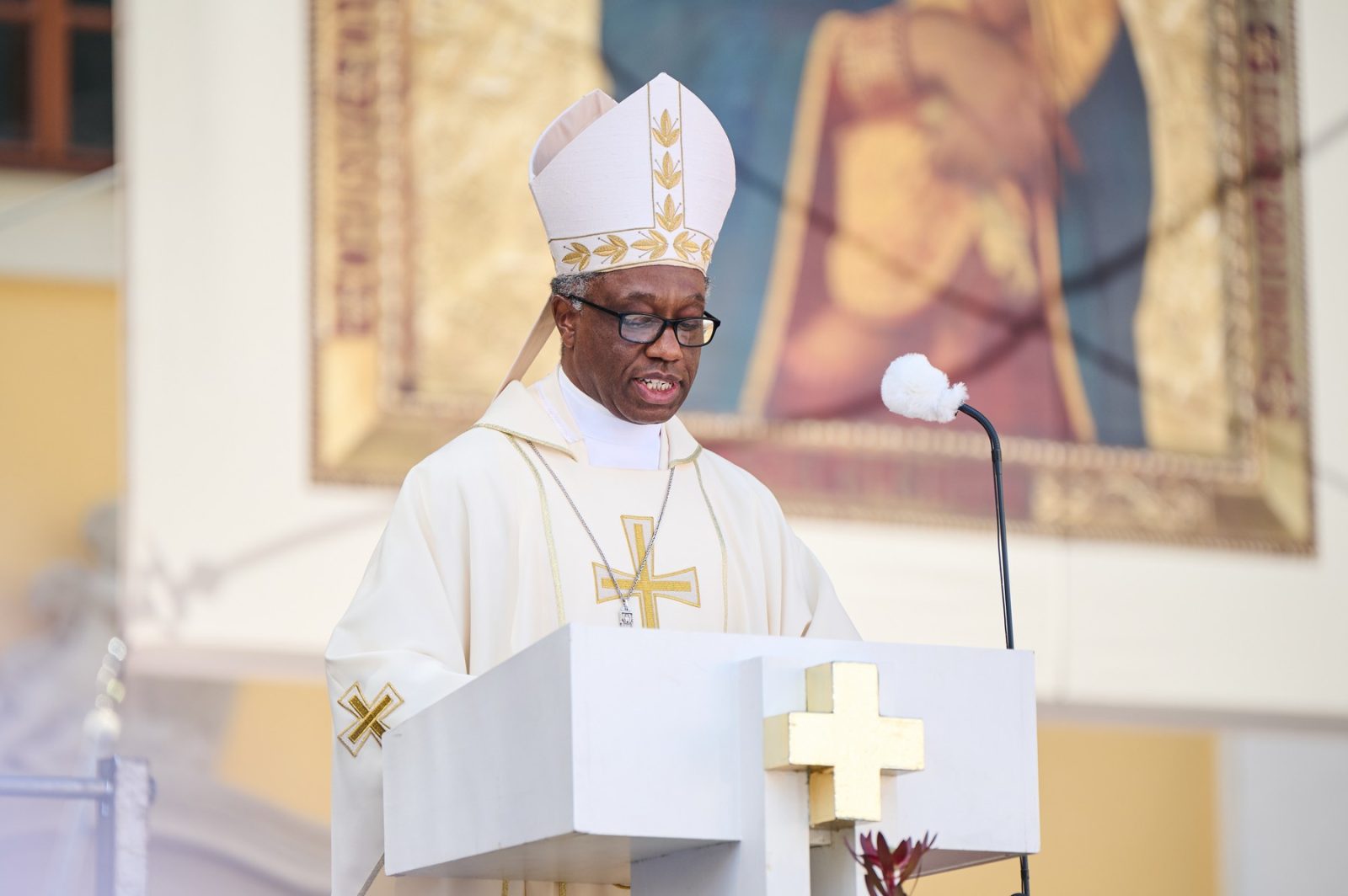 Papežský nuncius v ČR Jude Thaddeus Okolo