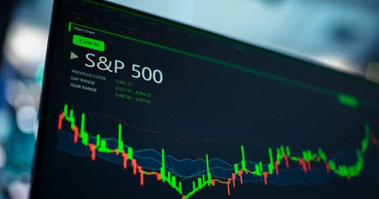 Americký akciový index S&P 500 - ilustrační foto
