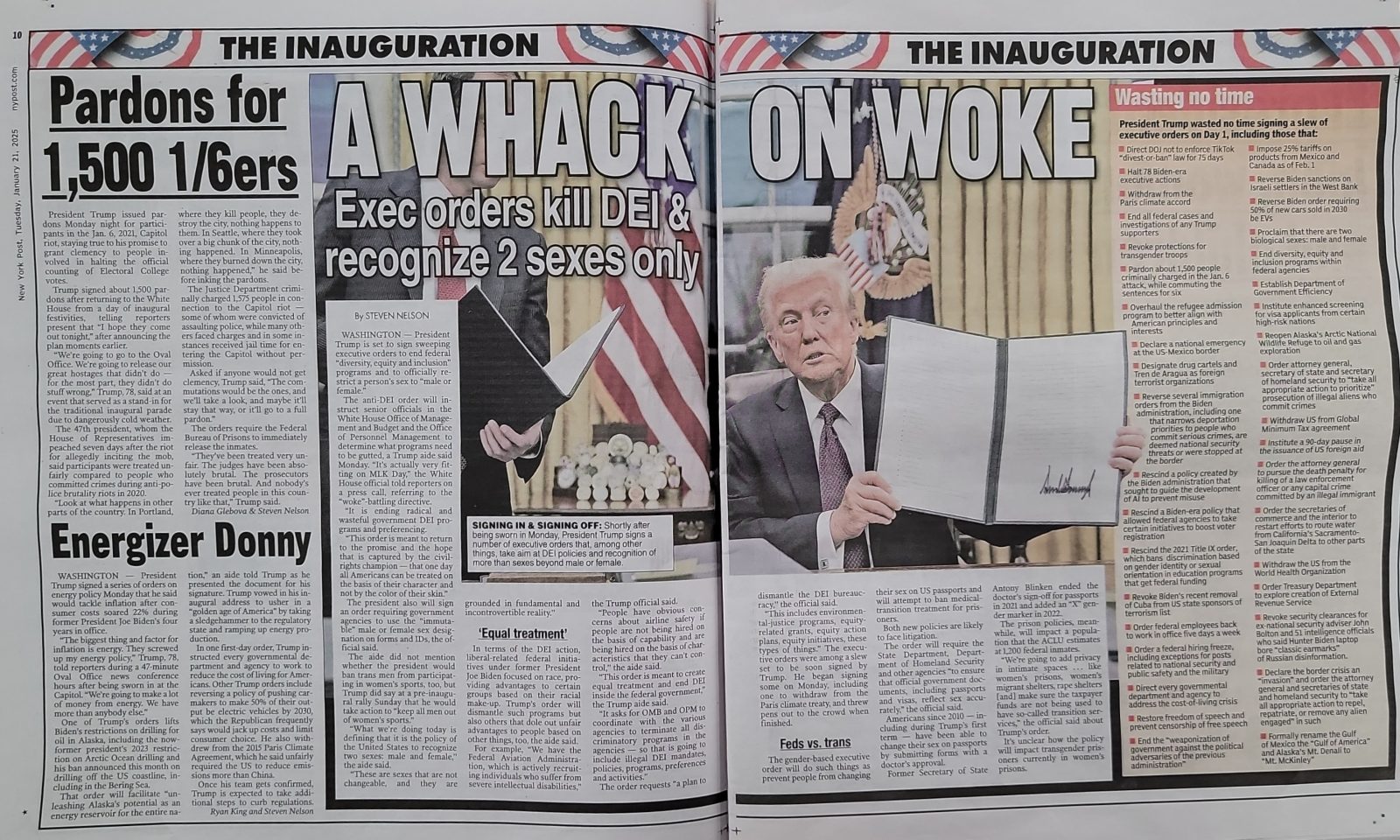 Článek v deníku NY Post