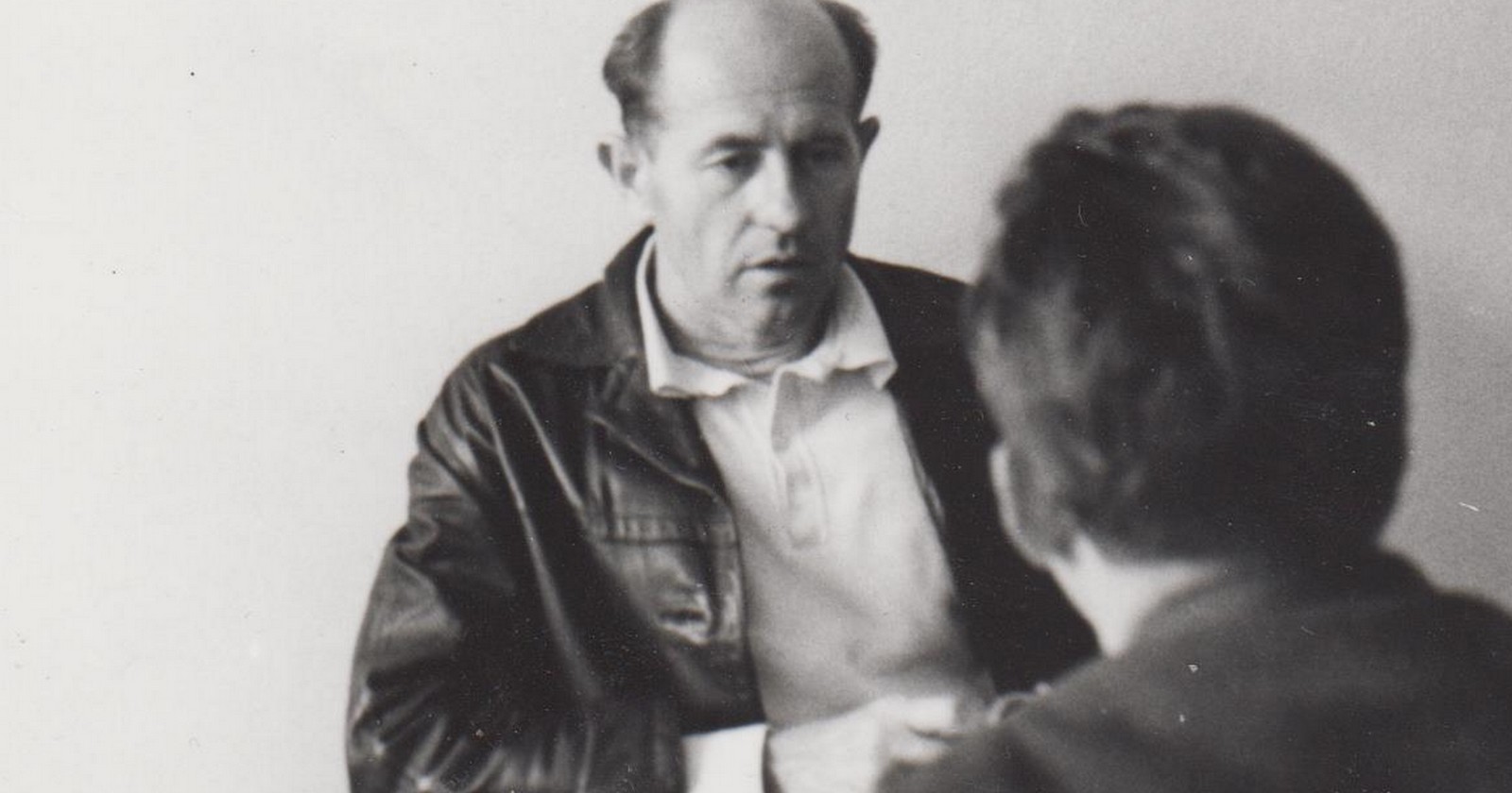 Emil Zátopek v redakci Stadionu