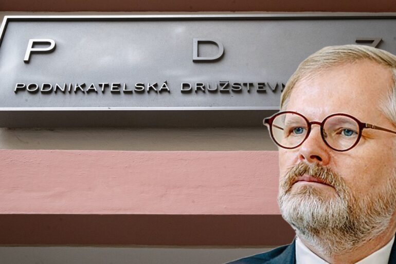 Podnikatelská družstevní záložna a jeden z jejích klientů