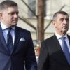 Robert Fico a Andrej Babiš na snímku z roku 2018