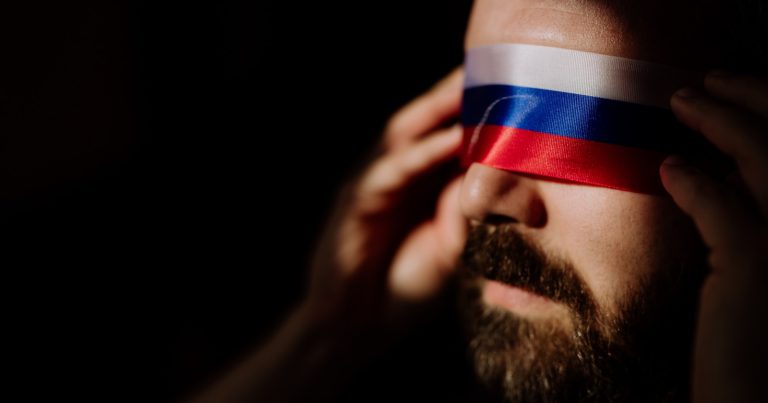 Ruská propaganda - ilustrační foto