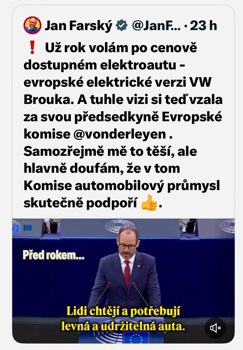 Příspěvek Jana Farského