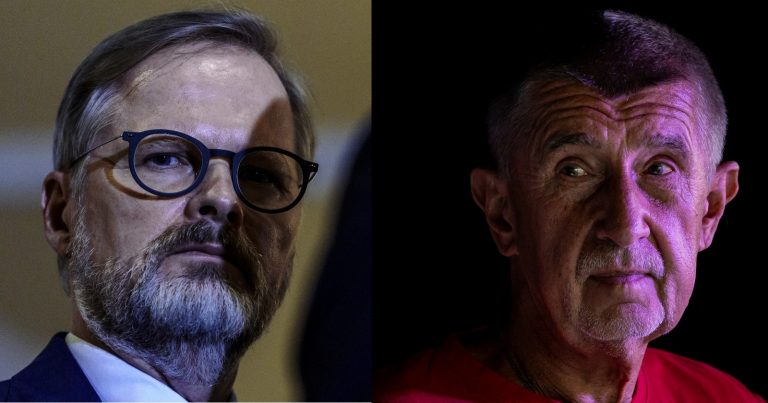 Petr Fiala versus Andrej Babiš