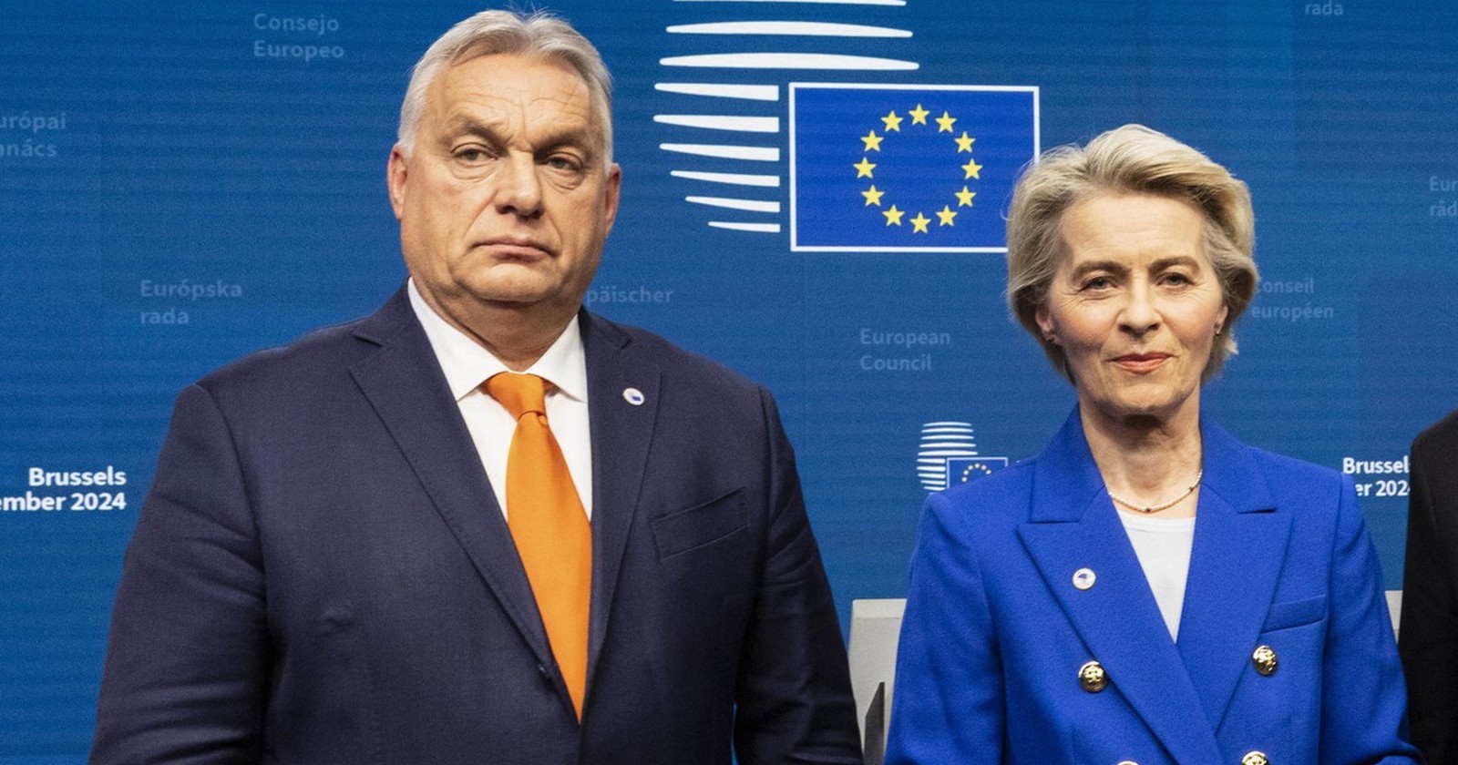 Maďarský premiér Viktor Orbán a předsedkyně Evropské komise Ursula von der Leyenová