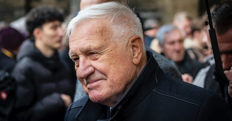 Exprezident Václav Klaus