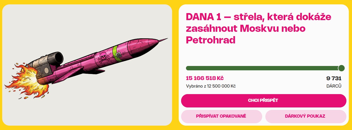 Z webu Dárek pro Putina