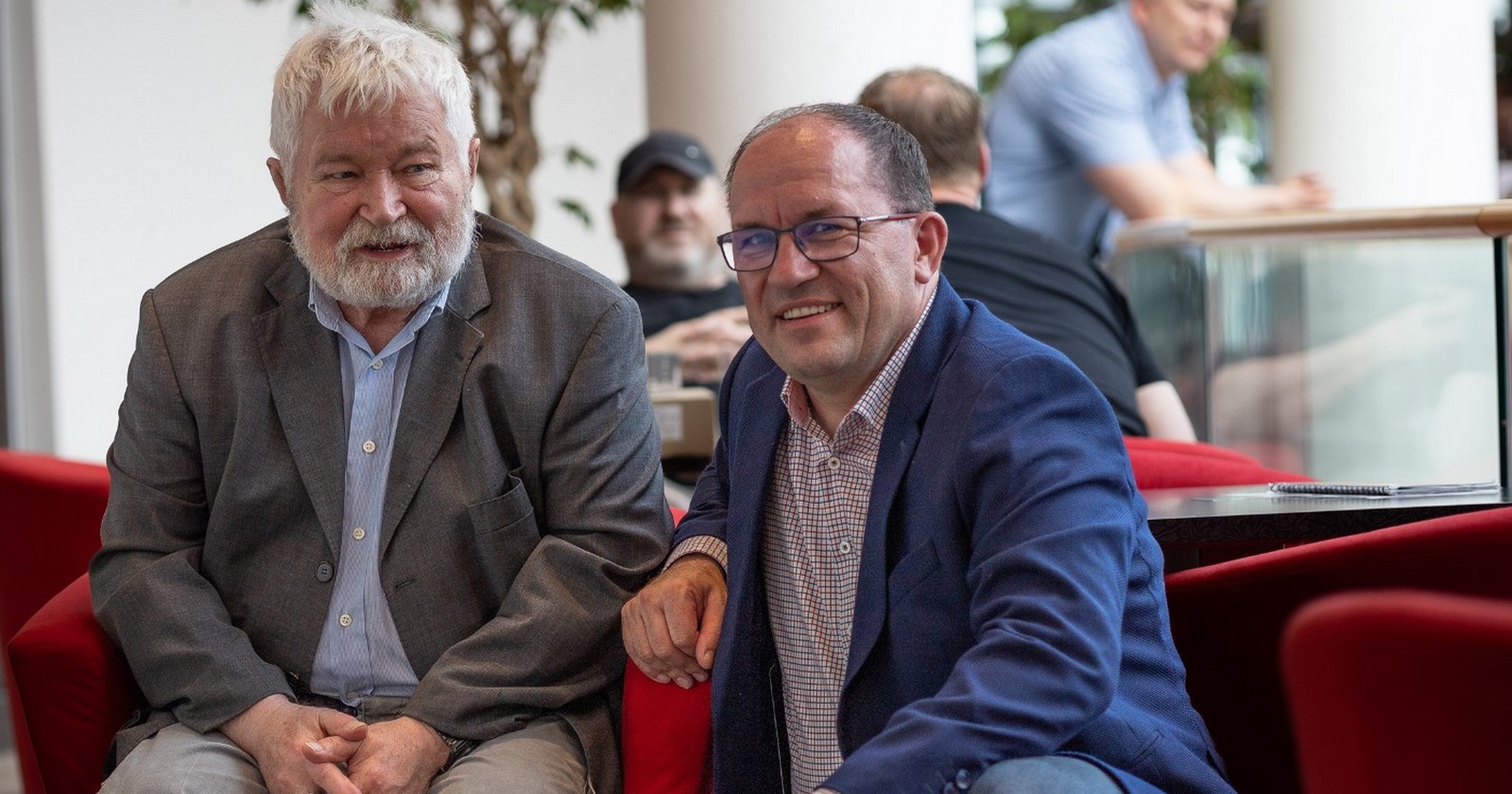 Petr Pithart ve svém živlu