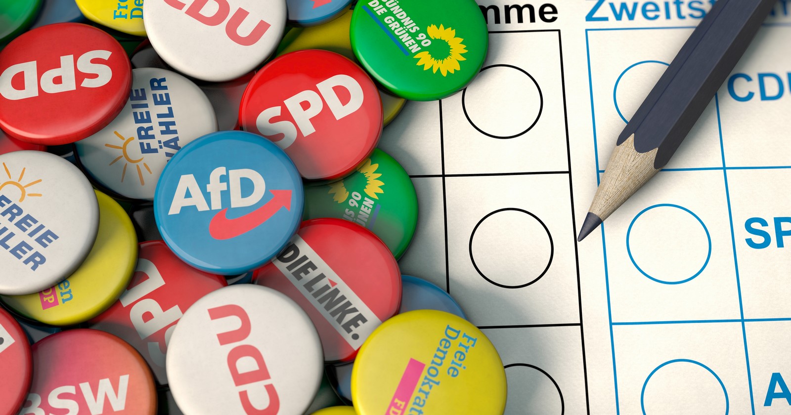 Volby v Německu - ilustrační foto